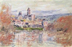 Vetheuil Köyü, c.1881 by Claude Monet